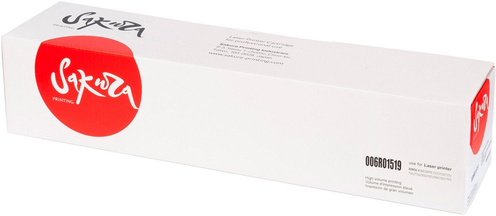 

Картридж Sakura Printing 006R01519 (аналог Xerox 006R01519)