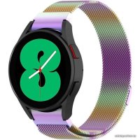 Браслет Rumi Milanese loop металлический для Samsung Galaxy Watch4/5/6 (20 мм, хамелеон)