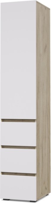 

Шкаф-пенал Modern Тифани Т13 (серый дуб/белый)