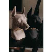 Кашпо К.РАМА Доберман (черный)