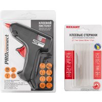 Термоклеевой пистолет Rexant ПК01 12-1701