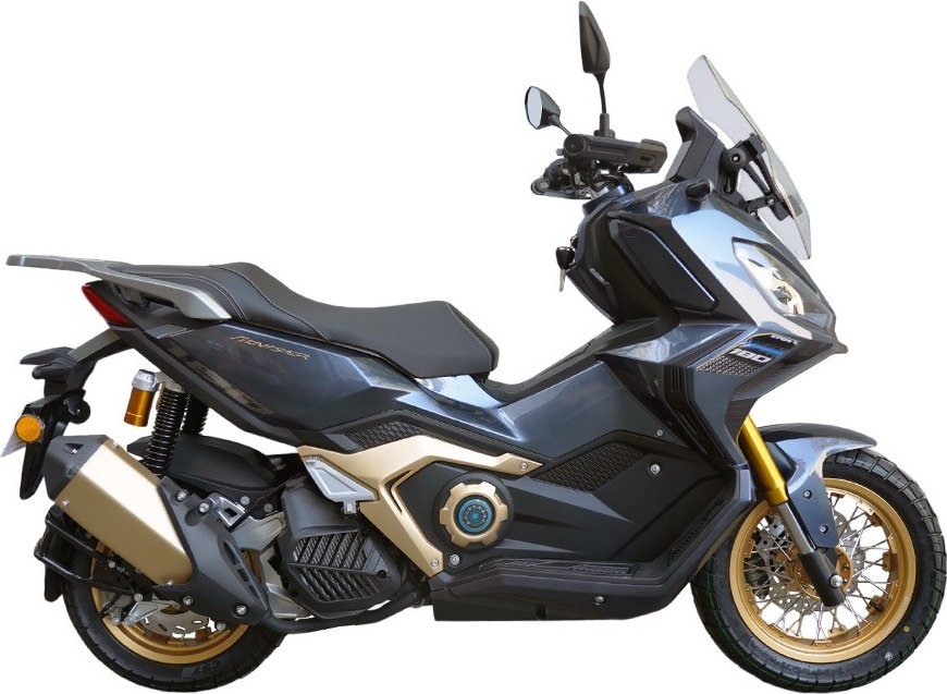 

Скутер Motosuper Adviser 180 (матово-серый/золотистый)