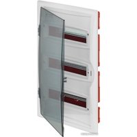 Бокс пластиковый Elektro-Plast Eco Box 3x12M, N/PE 4x 2x16+7x10mm2, дымчатая пласт. дверь, белый RAL9003, 560x350x102mm, IP40 в Пинске