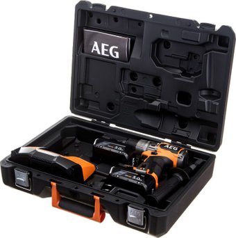 AEG Powertools BSB 18C3BL-502C 4935478939 (с 2-мя АКБ 5 Ач, кейс)