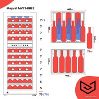 Винный шкаф Meyvel MV73-KBF2 в Бресте
