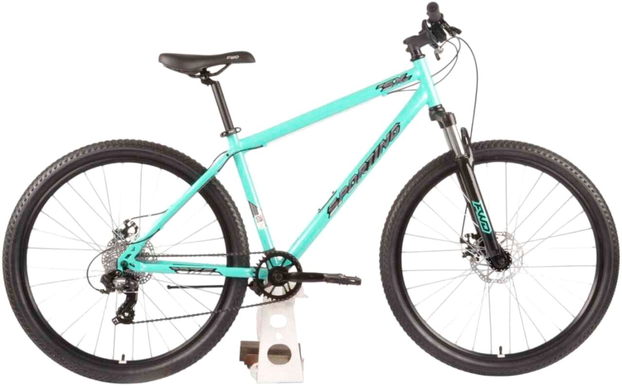

Велосипед Forward Sporting SX 27.5 р.19 2025 (мятный/бежевый)