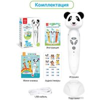 Интерактивная игрушка Bert Toys Панда Тичи 4630017947362 (белый)