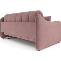 Диван Мебель-АРС Давос ППУ 180x200 см M2-111-6 (велюр пудра НВ-178/18)