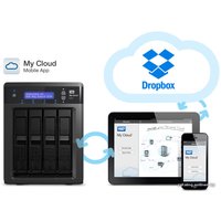 Сетевой накопитель WD My Cloud EX4 24TB (WDBWWD0240KBK-EESN)