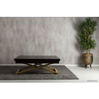 Стол-трансформер Levmar Cross D23/S90 (венге/золото)