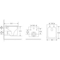 Унитаз подвесной Berges Wasserhaus Sigma Rimless 043404 (с сиденьем)