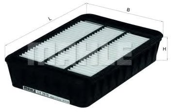 

Воздушный фильтр Knecht LX2616