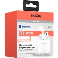 Наушники Nobby Practic T-101 (белый)