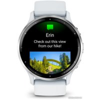 Умные часы Garmin Venu 3 (белый, с силиконовым ремешком)