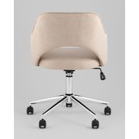 Офисное кресло Stool Group Кларк Clarkson Linen Beige (рогожка, бежевый) в Лиде