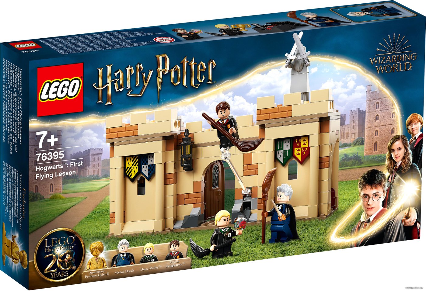 Конструктор LEGO Harry Potter 76395 Хогвартс: первый урок полетов