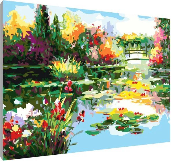 

Картина по номерам PaintLine Клод Моне. Сад Живерни PL-00178