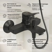 Смеситель AM.PM F88A10022 (черный)