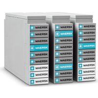 Конструктор LEGO 40955 Контейнеровоз Maersk с двухтопливным двигателем
