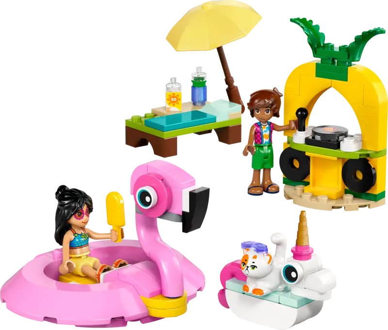 

Конструктор LEGO Friends Вечеринка у бассейна с единорогами и фламинго 42658