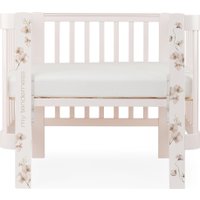 Кроватка-трансформер Happy Baby Mommy Love с расширителем 95026 (pink)