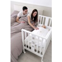 Классическая детская кроватка Erbesi Mini Charly (белый)