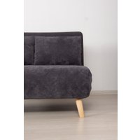 Диван DiArt Элли 1100 (велюр Sensey graphite/ножки светлые)