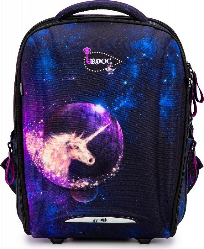 

Школьный рюкзак Grooc 7mini-027 + пенал + мешок + сумка-пенал