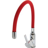 Смеситель Ledeme H98 L4898-1 (красный/хром)