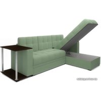Угловой диван Мебель-АРС Атланта (зеленый)