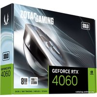 Видеокарта ZOTAC GeForce RTX 4060 8GB SOLO ZT-D40600G-10L