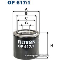 Масляный фильтр Filtron OP 617/1