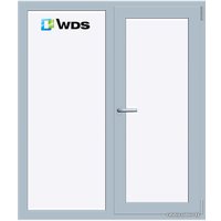 Окно ПВХ WDS 400 1320x1430 Г+П/О СП2Э