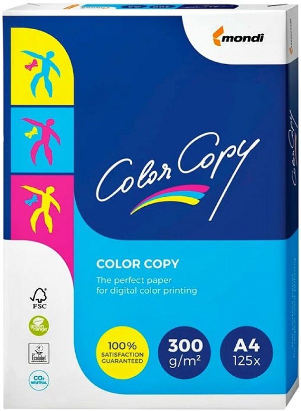 

Офисная бумага Color Copy A4 300 г/м2 300 л 180085004