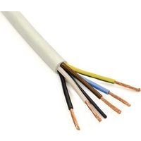 Провод силовой ВЭКЗ ПВС 5x2.5 (100 м, белый) в Бресте