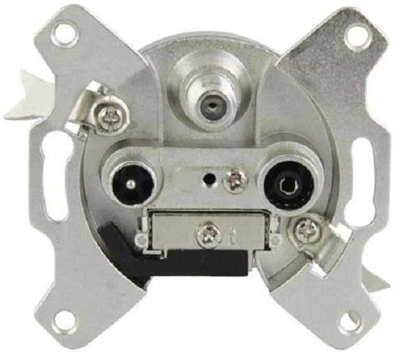 

Розетка телевизионная ABB Basic 55 SP610230TRIAX1