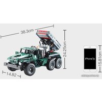 Конструктор CaDa Technic радиоуправляемый Ракетная установка BM-21 C61002W