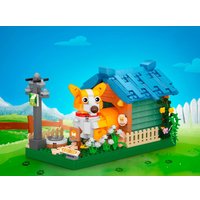 Конструктор LOZ Корги в домике 1256_MK