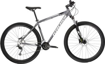 Велосипед Kross Hexagon 7.0 29 M/19" 2023 (серый/белый)