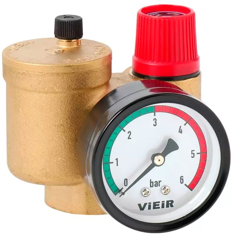 Запорная арматура Vieir Группа безопасности котла (компакт) AQ1059
