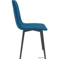 Стул Олмеко Белла П00328599 (велюр тенерифе океан/черный)