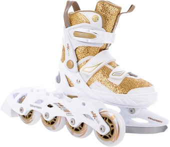 Роликовые коньки Tempish Enbo Girl Duo Gold (р. 29-32)