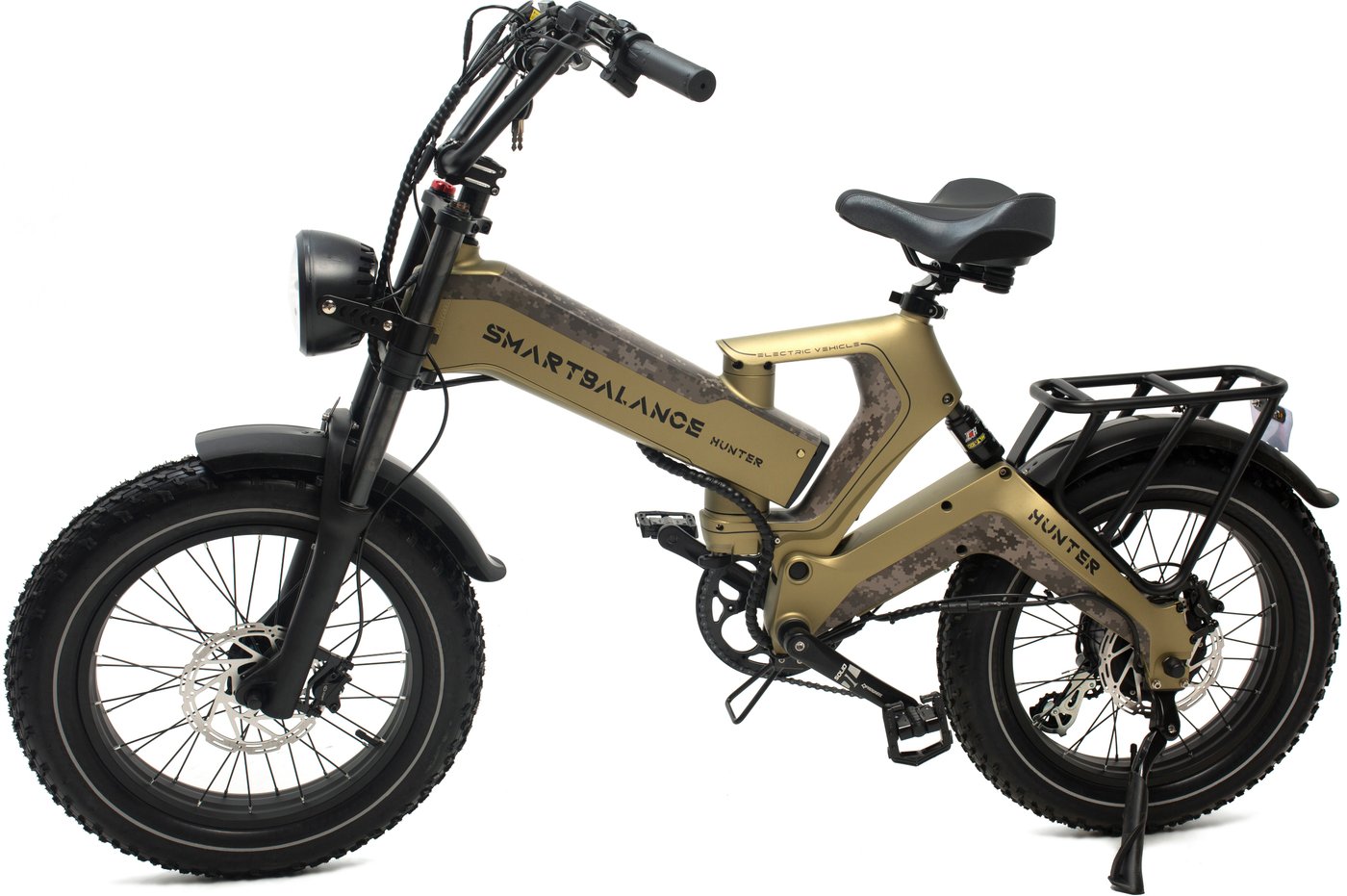 Электровелосипед Smart Balance Hunter 2024 (золотистый)