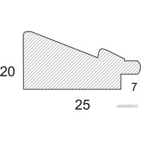 Фоторамка Белоснежка Mila 3122-BM