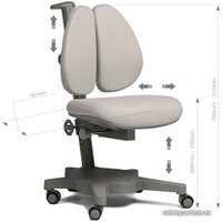 Детское ортопедическое кресло Cubby Brassica (серый)