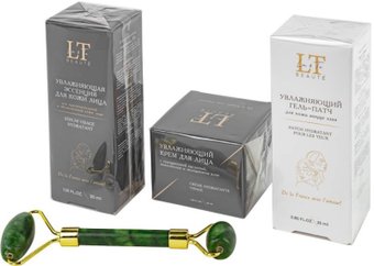 La and Te beaute Набор косметики Гель-патч+Эссенция+Крем для лица+Массажный ролик LT-22