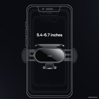 Держатель для смартфона Baseus Steel Cannon pro Solar Electric Car Mount