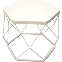 Журнальный столик RasGar Арена РСГР.001.000-0403 (белый)