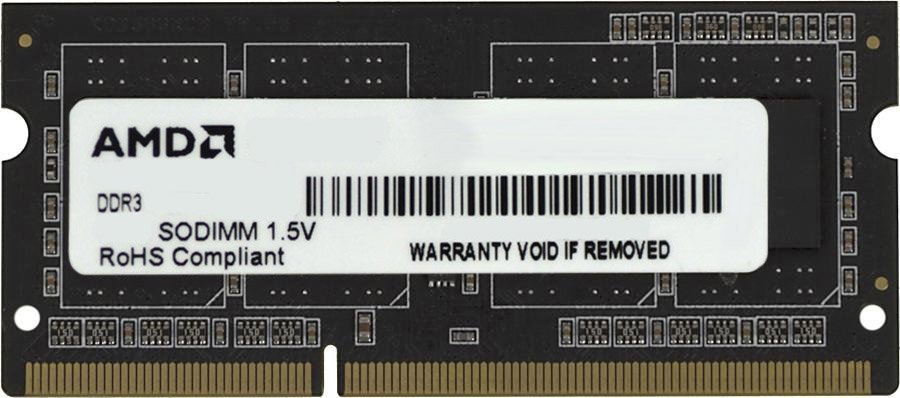 

Оперативная память AMD Radeon Value 2GB DDR3 SO-DIMM PC3-10600 (R332G1339S1S-UO)