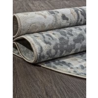 Ковер для жилой комнаты Merinos Cuba F269-OVAL-BLUE (1.5х3)